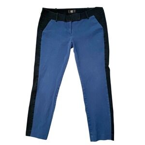 Vintage Y2K‎ Mossimo Tuxedo Pants Blue Black Academia Slim Fit Indie Sleaze 12